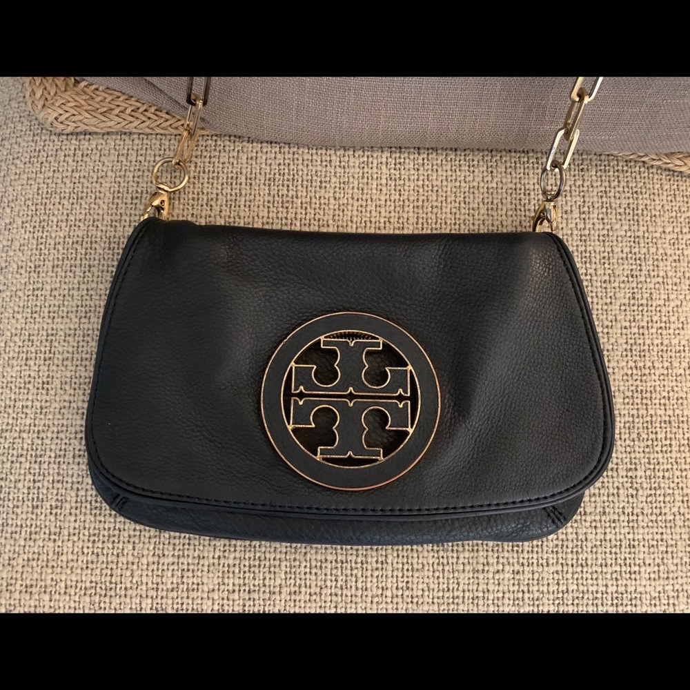 Tory Burch Amanda Clutch Large Logo